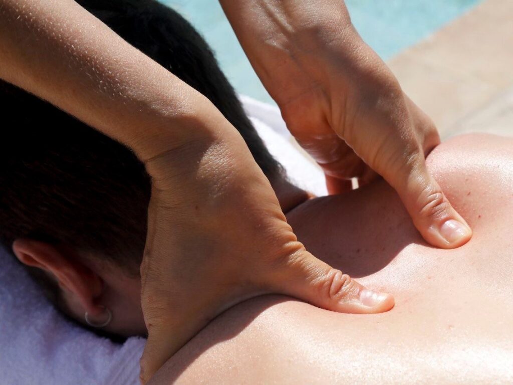deep Tissue Massage session at home